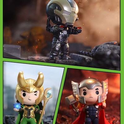 POPMART Marvel's Avengers Classic Series Figure Blind box creative