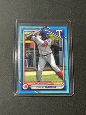 2024 Bowman Draft Curley Martha Paper Prospects Sky Blue Border 308/499 D1