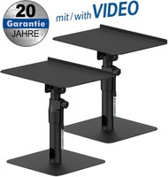 My Wall® 2 LautsprecherstäNder HöHenverstellbar, 300 X 230 Mm, Bis 30 Kg