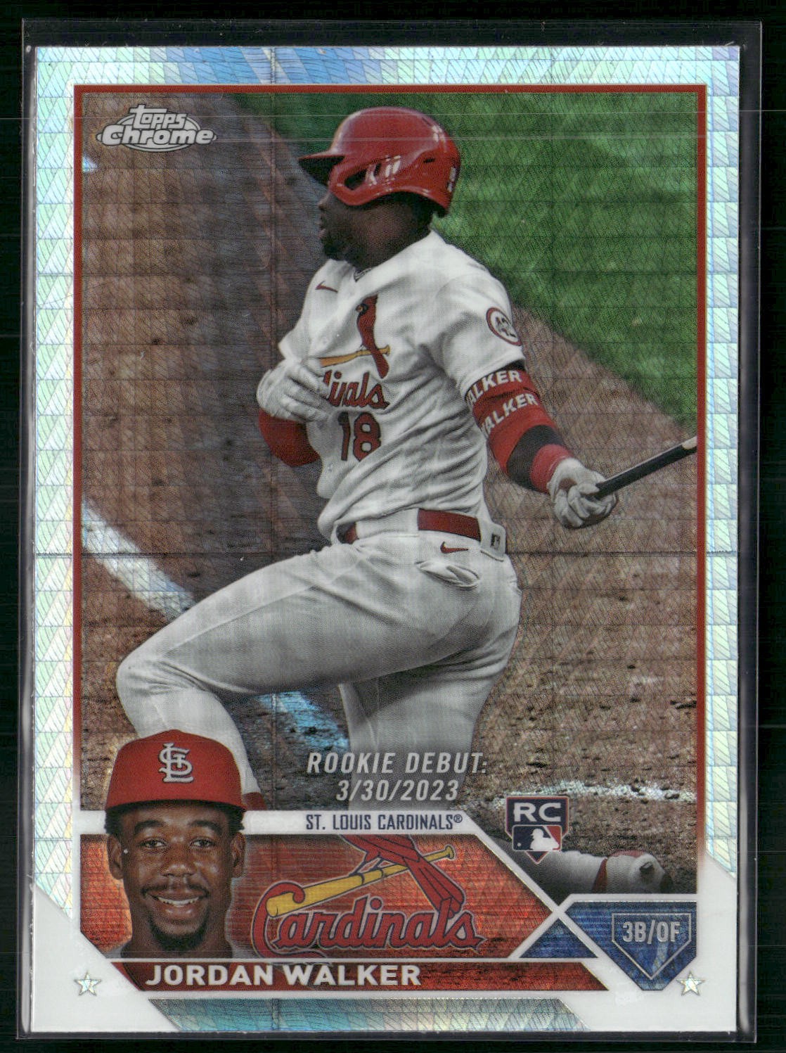 2023 Topps Chrome Update #USC150 Jordan Walker Prism