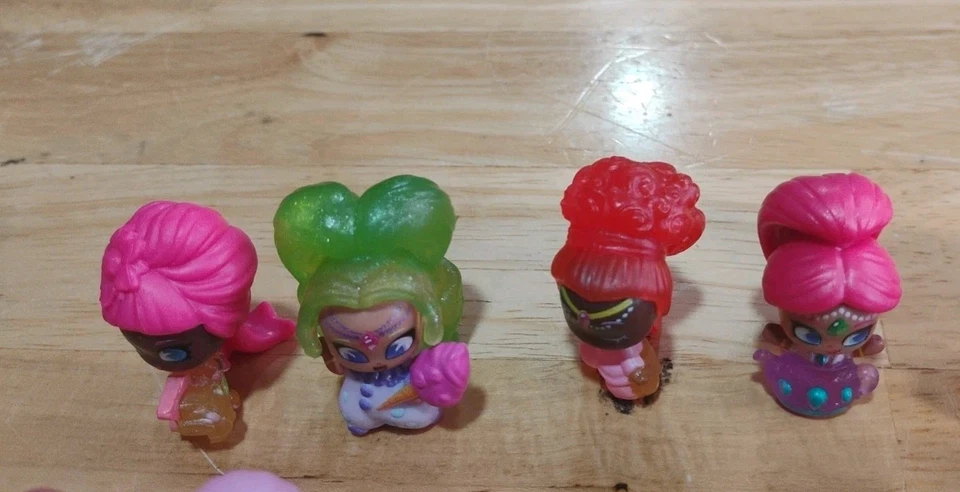 Lote de 50 mini figuras Shimmer Shine Teenie Genie cabello opaco mezclado y más... Foto 2 de 4