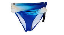 La Blanca Blue Ombre Sap Women's UPF 50 Bikini Bottom Size 12