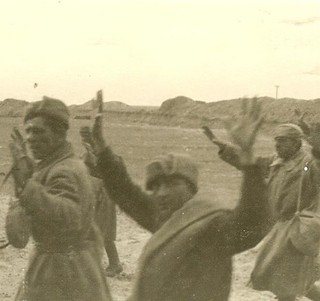 HANDS UP! German View Surrendering Russian Soldiers Streaming Forward!!!