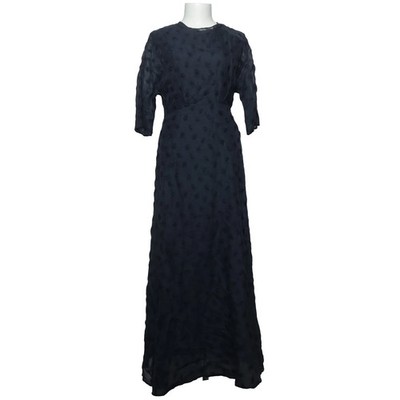 Mansur Gavriel, Maxikleid, Größe: 40, Blau, Baumwolle/Leinen/Polyamid #PjM