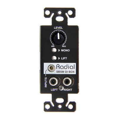 Radial StageBug SB-5W Passive Wall-Mount Stereo DI Box