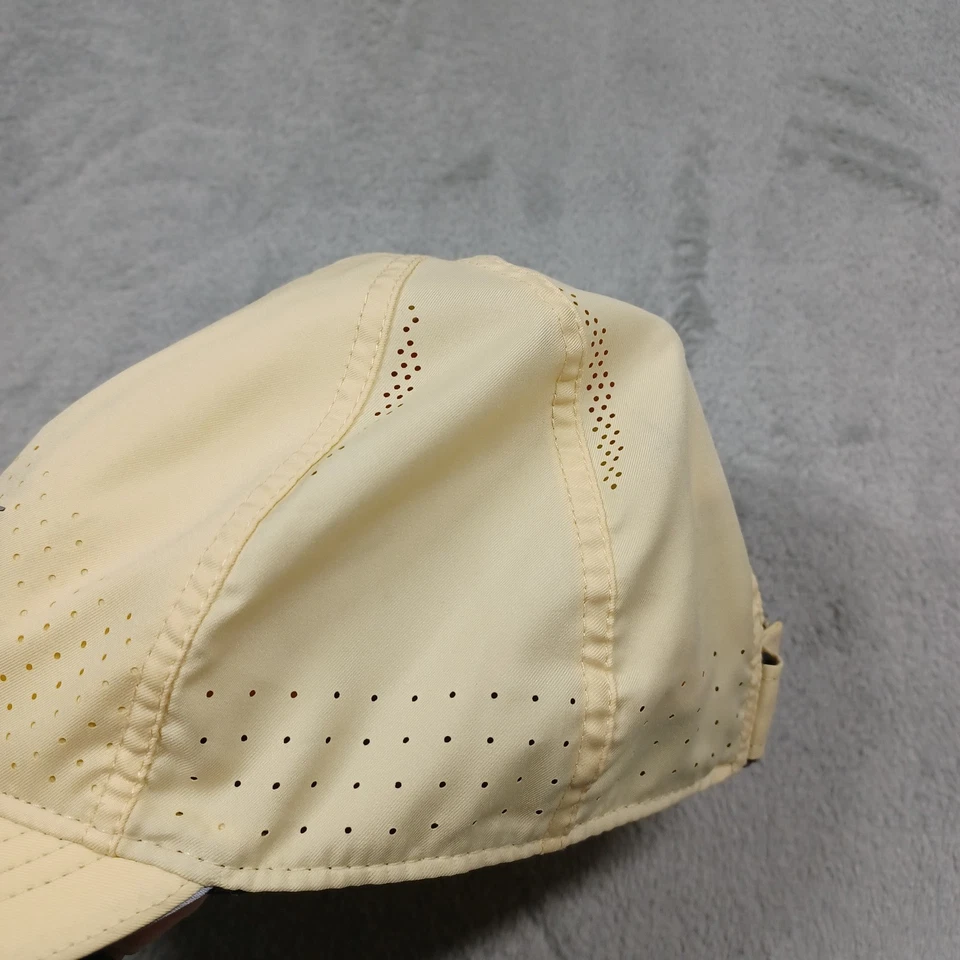 Nike Hat Adult Yellow OSFM Featherlight Dri Fit Running Activewear Lightweight - Image 2 of 4