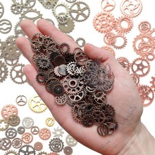 50g Red Copper Cogs Gears | Supplies for Resin Art Jewellery Making DIY Model