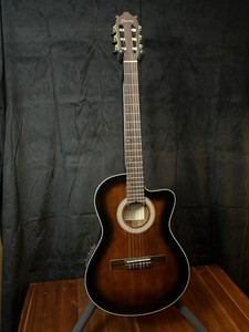 Ibanez GA35TCE-DVS Thinline Cutaway Acoustic Electric Nylon Classical Guitar