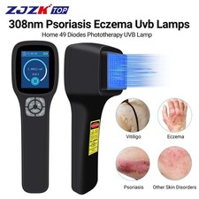 UVB Phototherapy Lamp Device for Skin Issues Treatment 308nm 49 Diodes Home Care