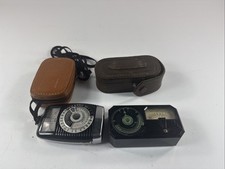 Weston Photronic Exposure Meter And Dejur Dual Professional With Cases
