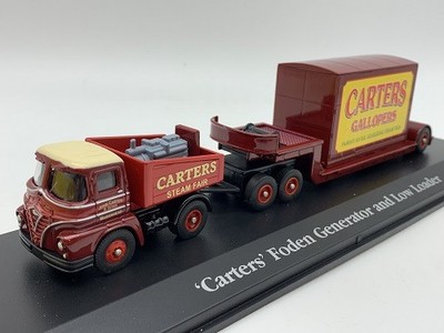 Carters Foden Generator and Low Loader von ATLAS Edition im Maßstab 1:76 OVP NEU