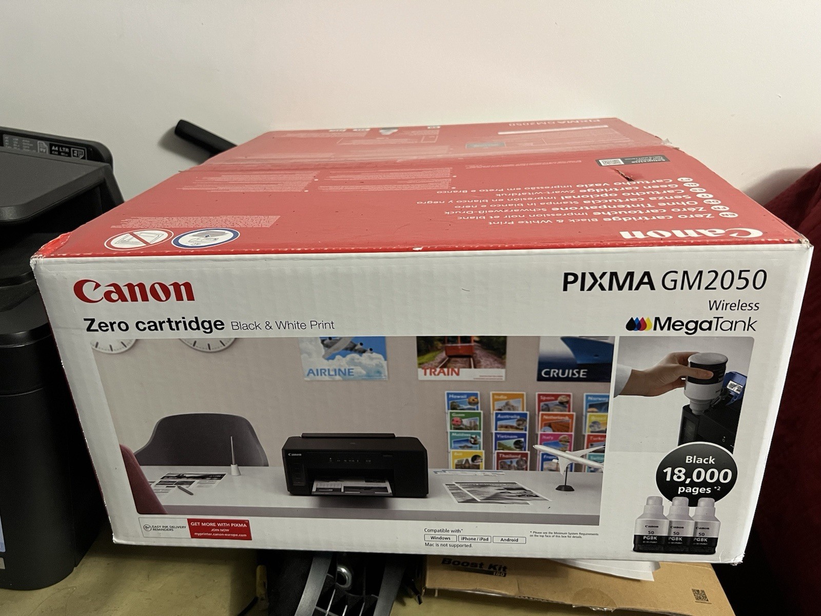 Imprimante Canon PIXMA GM2050 MegaTank pour stopper le gaspillage de cartouches