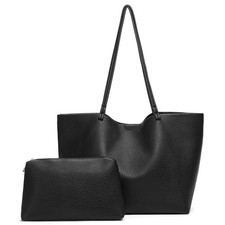 SENDEFN Leather Tote Bag for Women Work Shoulder Bag Large Top Handle Handbag...