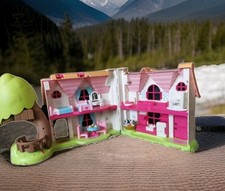 ELC Happyland Cherry Lane Cottage House Playset With Furniture