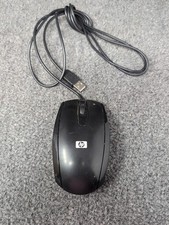 HP USB Wired Mouse M/N:N910U Black 