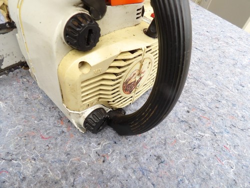 VIDEO Running, Stihl 009L Chainsaw 14" bar & chain top handle 009 L, brake - Picture 4 of 24