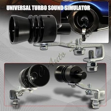 Universal Black Fake Turbo Sound Exhaust Blow off Valve Simulator Whistler L