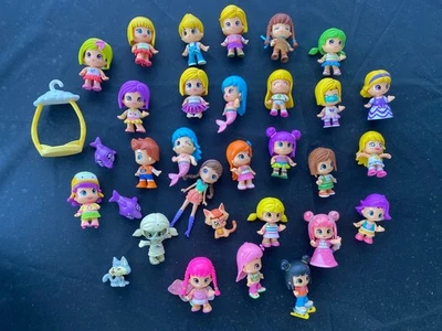 Gros lot pinypon poupées + 26 personnages avec camion - Photo 1/4