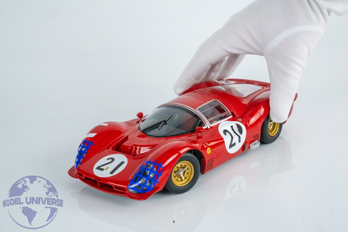 Ferrari 330 P3 Coupé #20 24h Le Mans 1966 Scarfiotti, Parkes 1:18