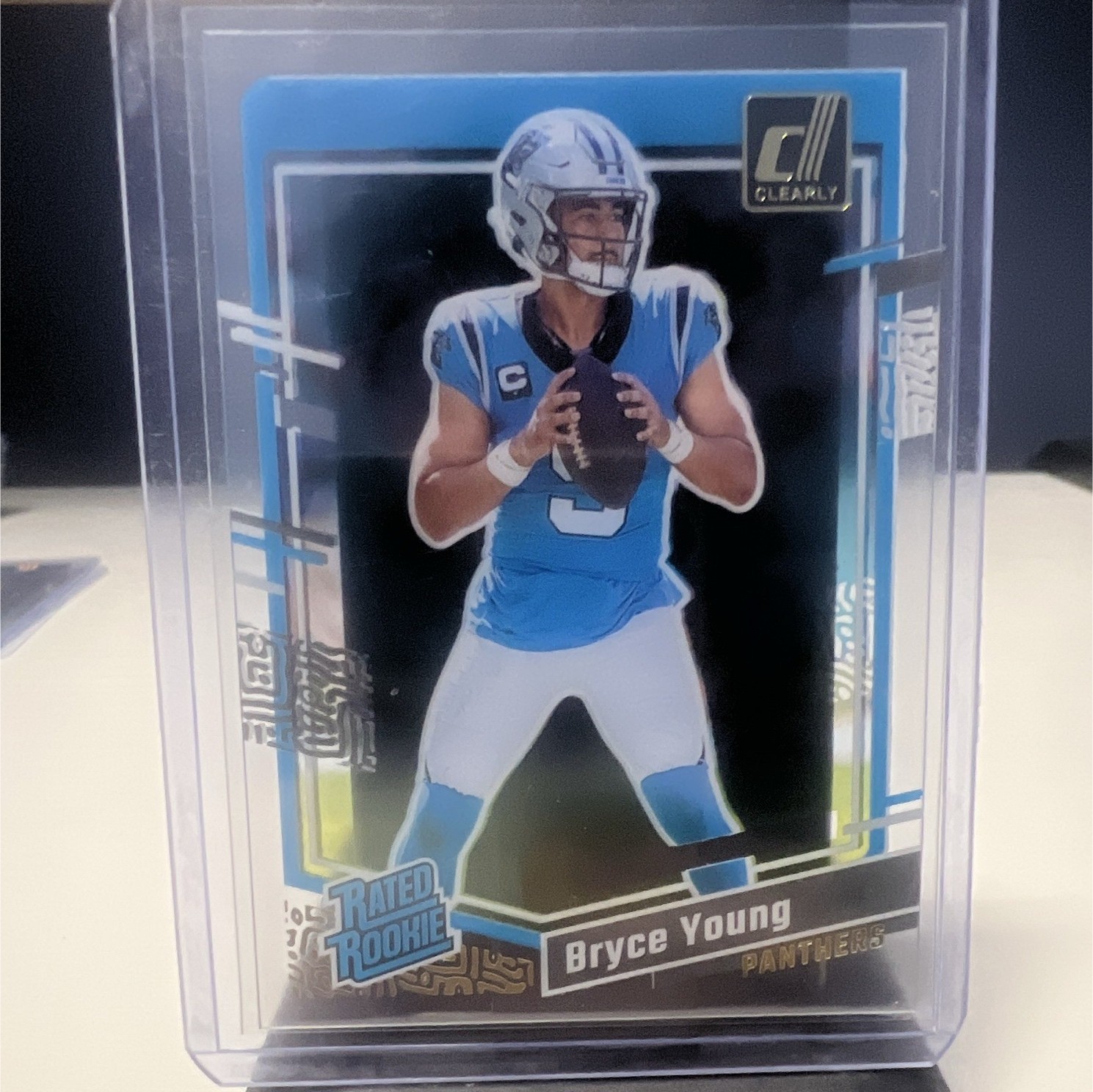 Bryce Young Panini Clearly Donruss #95 Base