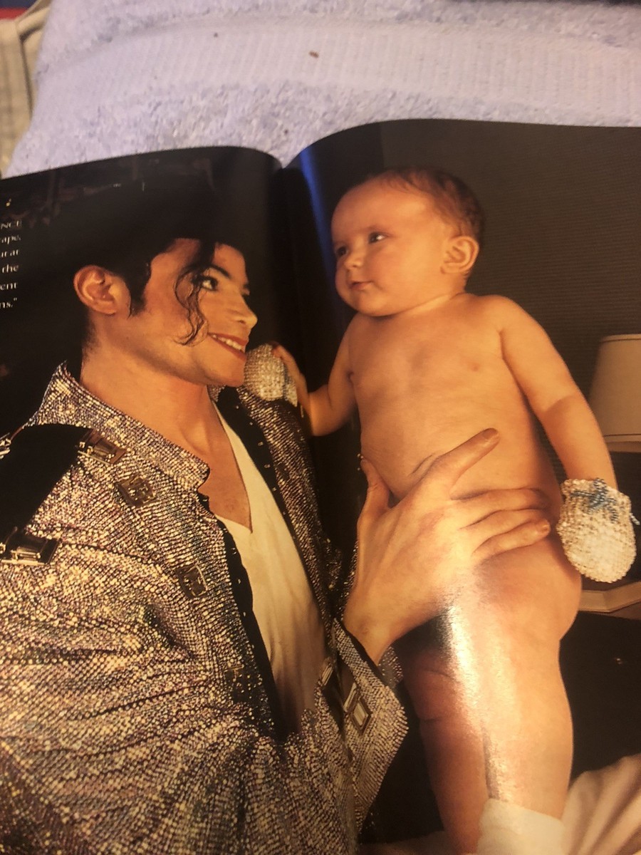 LIFE Magazine: Michael Jackson & Son at Home December, 1997 | eBay