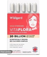 Wellgard Vitaflora Gold Standard Probiotics for Women 30 Vegan Capsules 12/2026