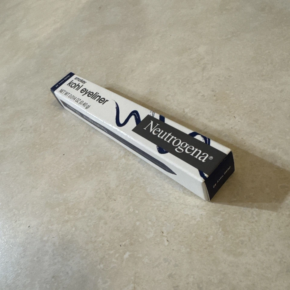 Delineador de ojos Neutrogena Smokey Kohl #40 Deep Navy RARO descontinuado Foto 4 de 4