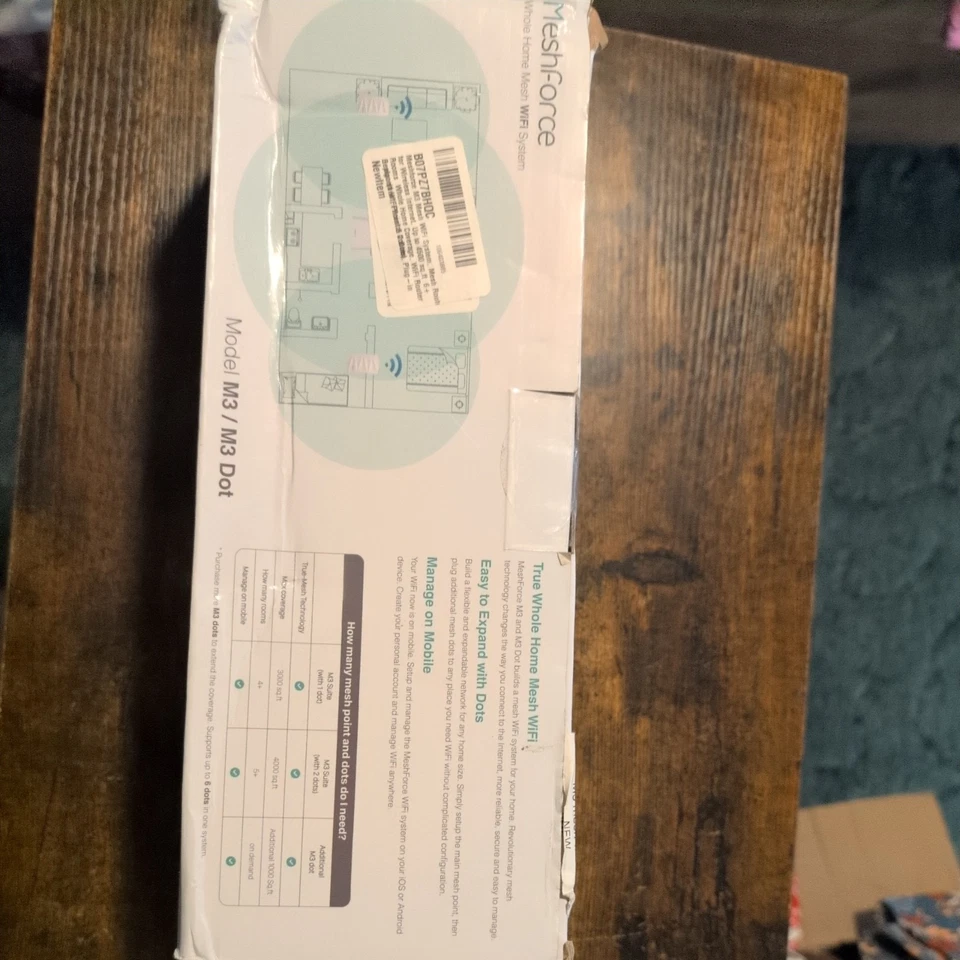 Meshforce Whole Home Mesh WiFi System M3s Suite Wireless Mesh Router Set Of 3 - Image 3 of 3