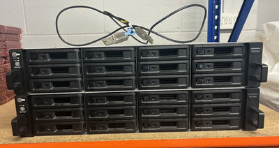 RS18016xs+ + RX1216sas Synology 24 Bays NAS + Erweiterung + SAS Kabel vollstä...
