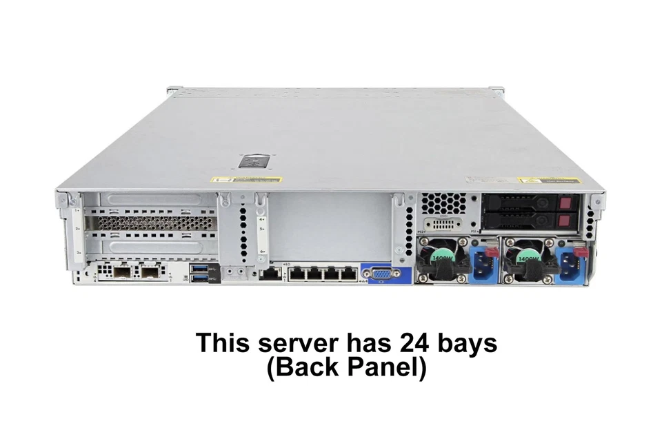 HP ProLiant DL380 G9 Server 2x E5-2660 V4 = 28 Cores P440ar 64GB RAM 6x trays - Image 4 of 4