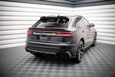 Street+ Heck Ansatz Flaps V.2 passend für Audi RSQ8 Mk1 schwarz Hochglanz