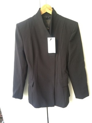 Zara Blazer Jacke schwarz ZW Collection Gr. XS - neu mit Etikett 8679/085/800