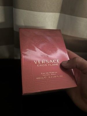 Versace Eros Flame Eau de Parfum Spray Regular Size 100 mL / 3.4 US fl. oz.
