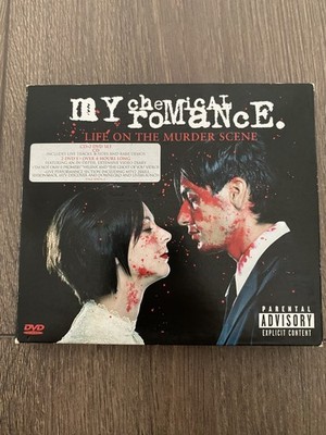 My Chemical Romance Life On The Murder Scene 3 Disc CD DVD Box Set MCR Rare
