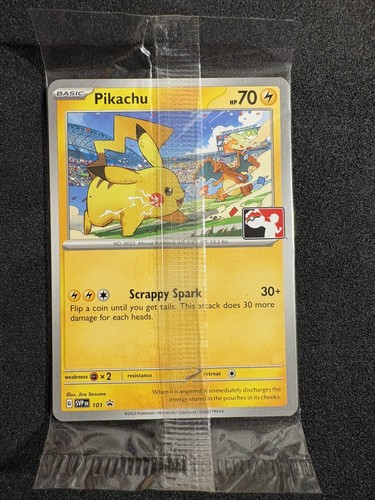 Pikachu Pokemon Scarlet & Violet Play Promo #101 Sealed 