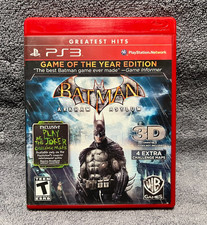 Batman: Arkham Asylum [Game of the Year Greatest Hits] (Sony PlayStation 3 PS3)