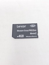 Lexar Memory Stick Pro Duo 4GB Mark 2 Memory ...