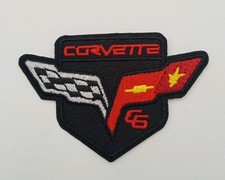 Chevy Corvette Car Racing , Embroiderd ,Iron On Patch TPS0008