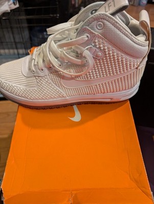 Size 12 - Nike Lunar Force 1 Duckboot Triple White