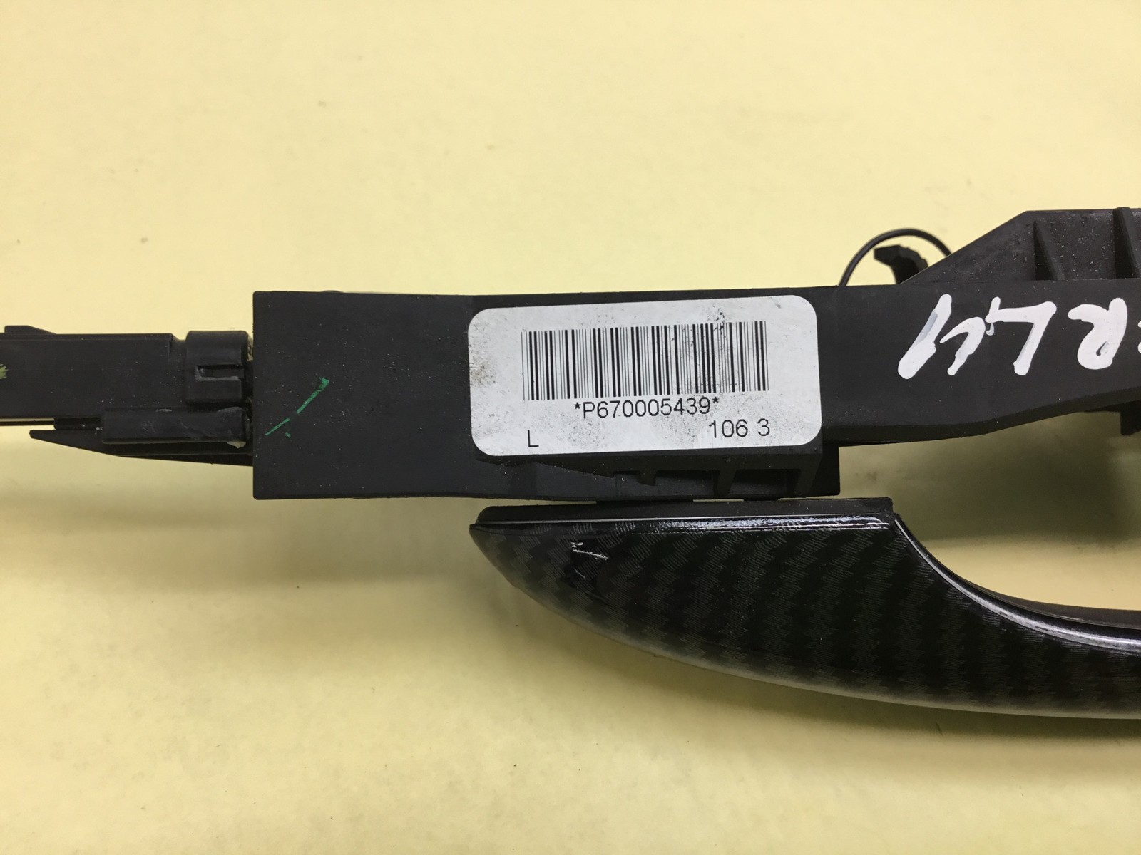 Maserati Quattroporte GTS Front Left Driver Exterior Door Handle Carbon 14-19 :A