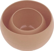 Guyot Designs The Bowls Tan Set - Collapsible Silicone Travel Plates & Bowls