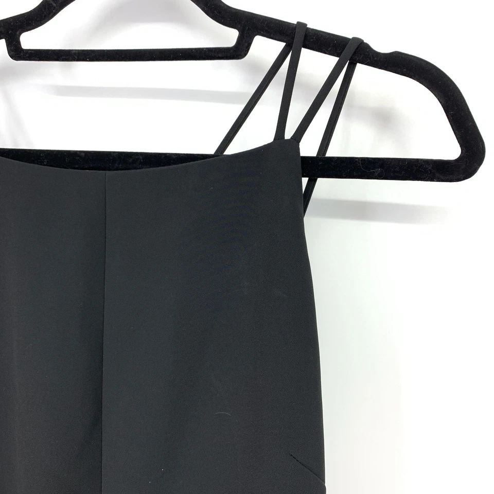 Rag + Bone Women's Size 0 Shift Dress Black Open Cage Back - Image 3 of 4
