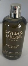 Image of Baylis & Harding Black Pepper & Ginseng Hair & Body Wash 300ml -New & Sealed
