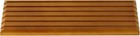 DisplayGifts Challenge Coin Display Stand, 6 Row Wooden Holder Rack Case Holds 4