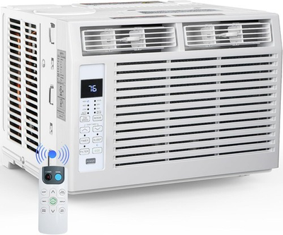 #ad 6000 BTU Window Air Conditioner AC Unit Cool Up To 250 sq.ft Adjustable Cooling $126.00