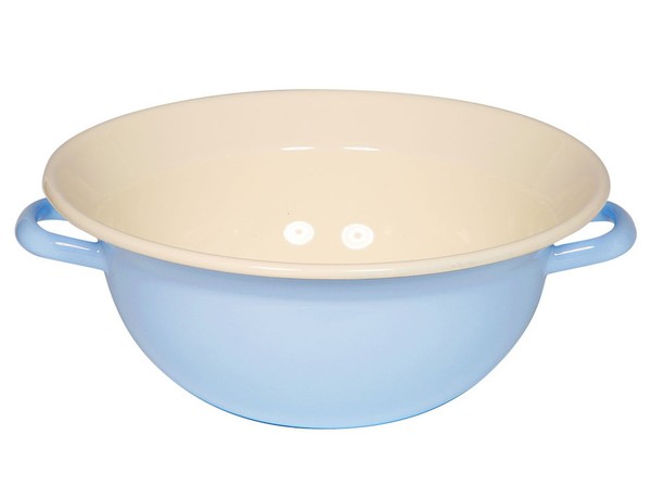 Riess 0297-006 Weitling 32 Cm, Blau, Mit Zwei Henkeln / TeigschüSsel / Salats...-image
