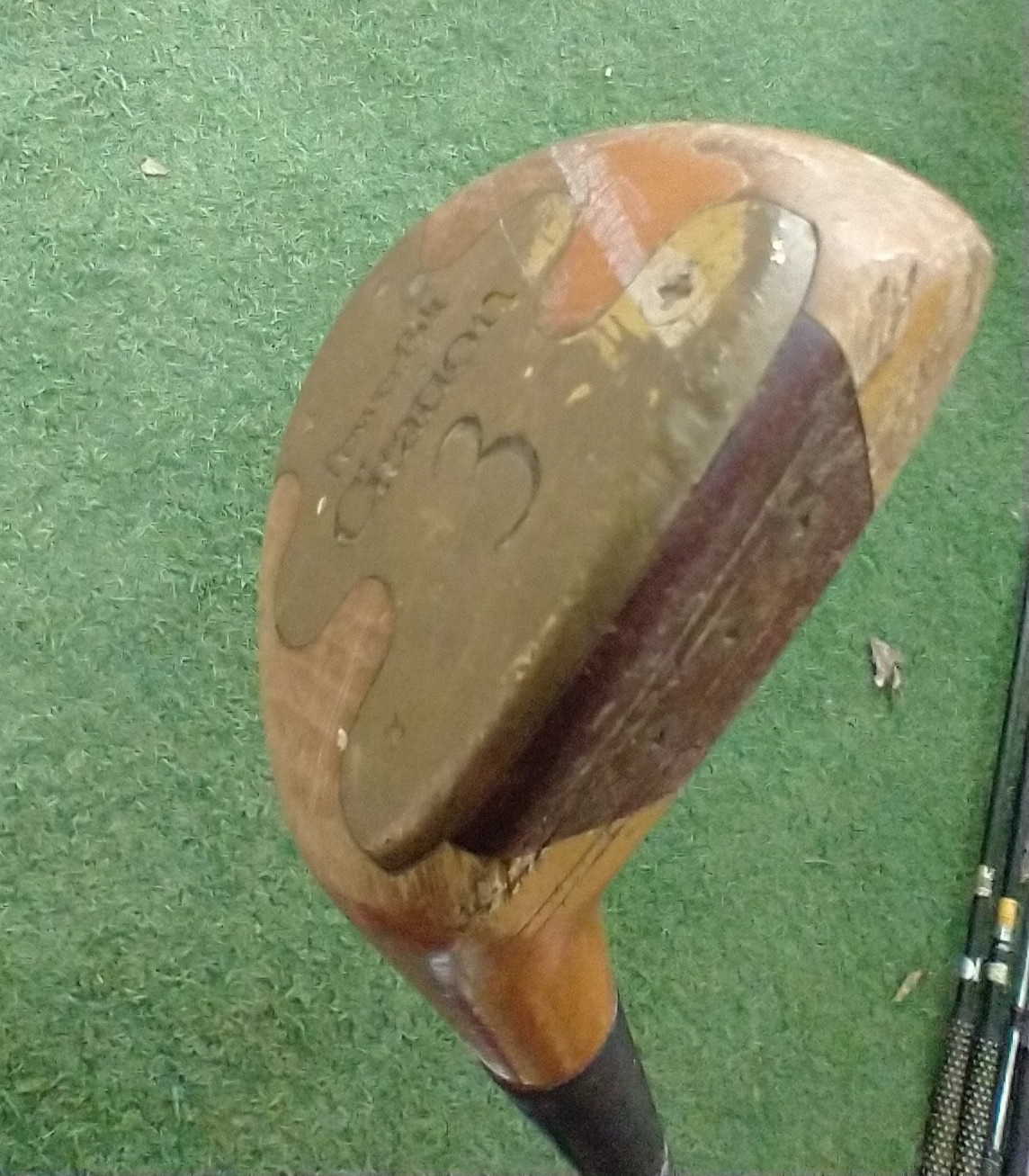 H&B POWERBILT CITATION PERSIMMON # 3 WOOD RH 44" BORON LOW T
