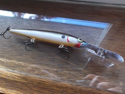 Custom Painted Rapala Suspending Down Deep Husky Jerk DHJ-12 Tennessee Shad
