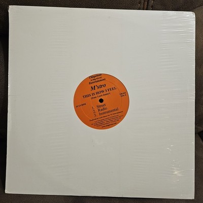 M'stro ''This Is How I Feel/Bailys And Tequila ''12 Rap/Hip Hop  Sealed Lord Jamar