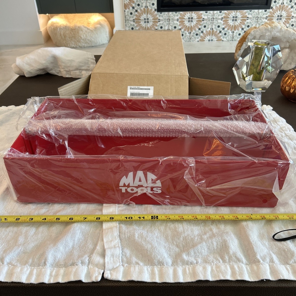 NEW Mac Tools X SUPREME Tote Tray Tool Box Organizer W Handle SS24